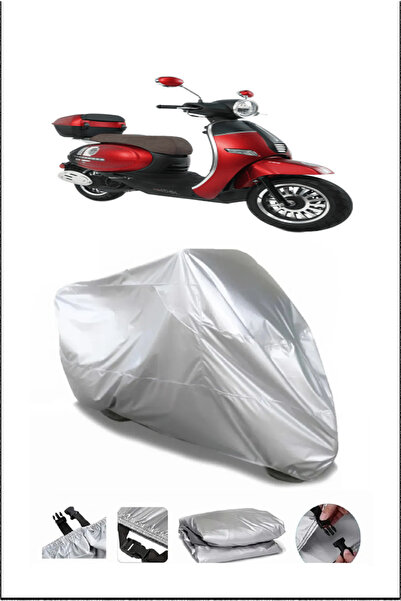 Breen Kuba Brilliant50Plus Gray Waterproof Quality Motorcycle Cover