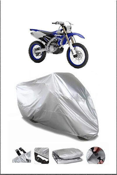 Breen Yamaha Wr450F Rear Bag Compatible Gray Waterproof Canvas (Motorcycle)