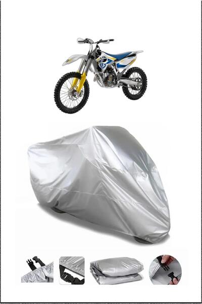 Breen غطاء دراجة نارية Husqvarna FC250 رمادي عالي الجودة مقاوم للماء