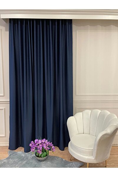 NİVEMESHOME Umbrelă de soare plat Blackout albastru bleumarin Apm