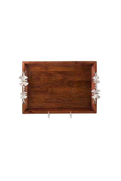 Dania Rectangular wooden tray, size 27 x 38 cm