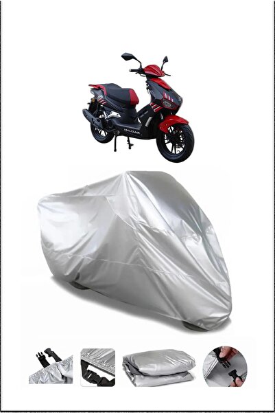Breen Apachi Xrs Gray Waterproof Quality Motorcycle Cover