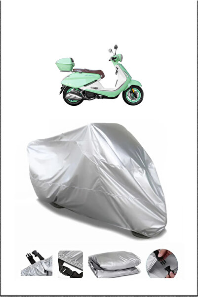 Breen غطاء دراجة نارية يوكي جيلاتو 150 رمادي عالي الجودة مقاوم للماء