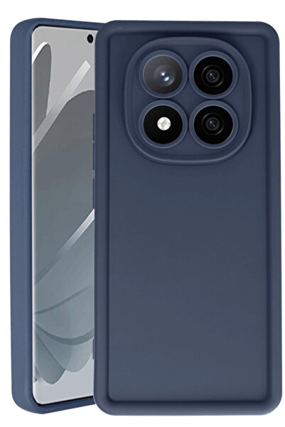 UnDePlus Xiaomi Redmi Note 14 Pro 5G / Poco X7 5G Kılıf Kamera Korumalı Kalın Kenarlı Viera Silikon Case