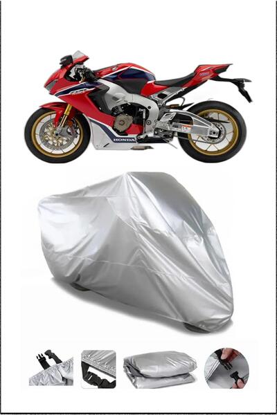 Breen Honda Cbr1000Rr-Rfirebladesp Gray Waterproof Quality Motorcycle Cover