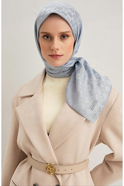 Armine Jakarlı İpek Pamuk Eşarp