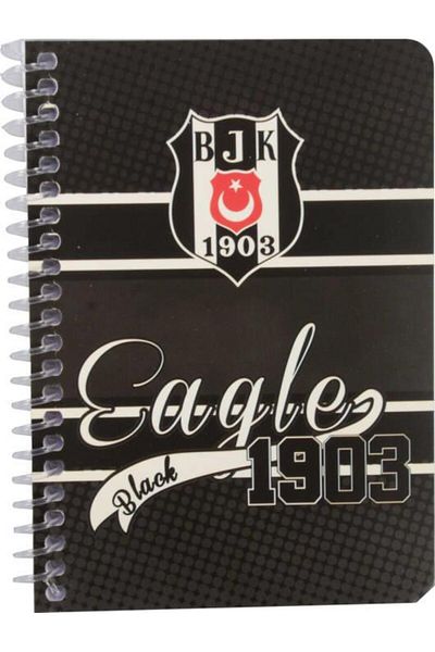 Beşiktaş A6 Licensed Memo Pad with Spiral