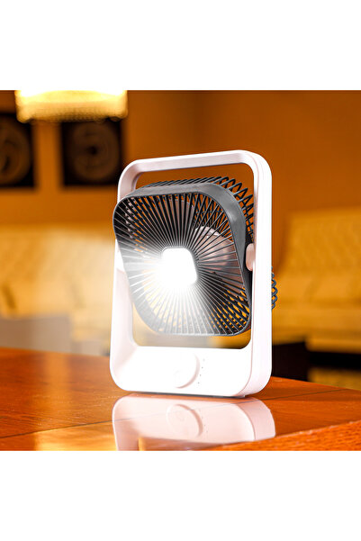 Olsenmark 8" Rechargeable Table Fan Omf1851 High Performance Fan