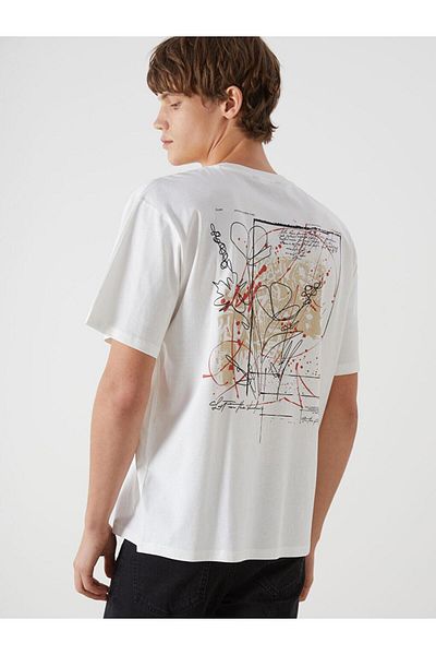 LC Waikiki Ανδρικό μπλουζάκι με στάμπα XSIDE Crew Neck