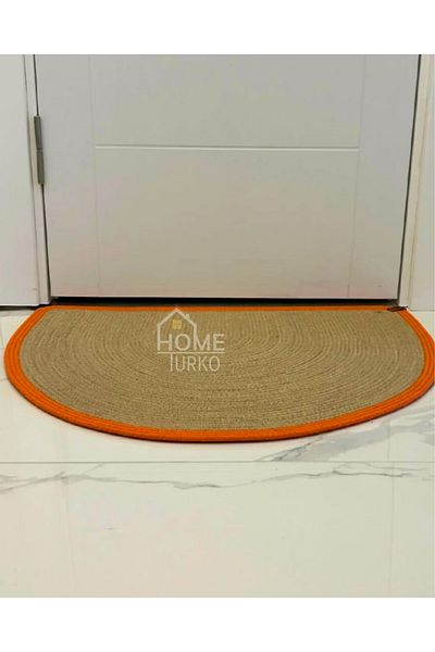 HomeTurko Nordic Look Durable Jute Door - Bathroom, Terrace, Home, Office, Hotel Entryway Mat