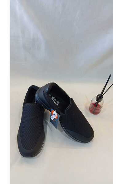 Volis Ανδρικά παπούτσια VOLİS Laceless Mesh Μαύρα