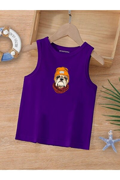 BENROMA PLUS TRICOU FĂRĂ MÂNECI CU PERSONAJ DE DESENE DESNEȚE PENTRU COPII