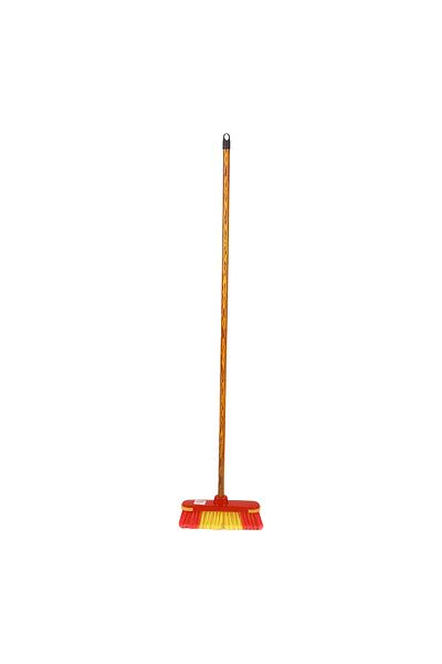 DELCASA Floor Broom with a Long Wooden Handle- DC3114