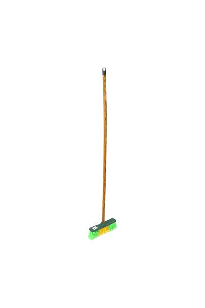 DELCASA Floor Broom with a Long Wooden Handle- DC3116