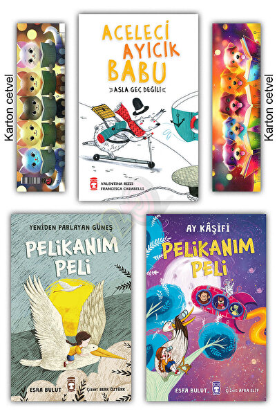 Timaş Çocuk Pelikanım Peli Serisi ve Aceleci Ayıcık Babu (7-8 Yaş)