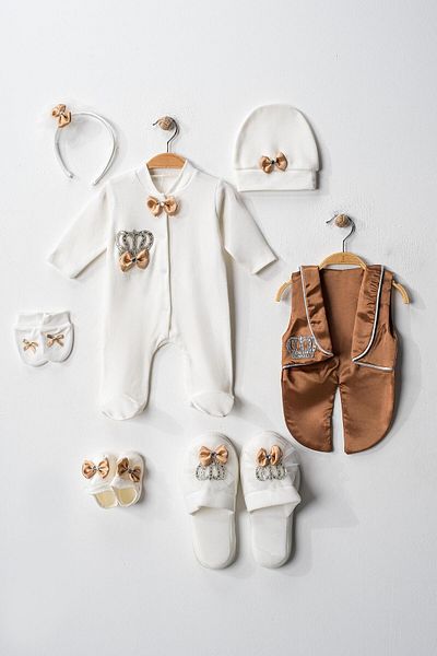 Tombyco Maternity Vest and Jumpsuit Set for Mother Baby