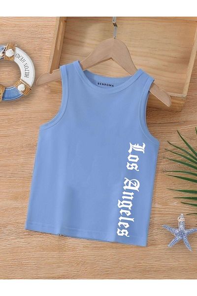 BENROMA 1 tricou este un cadou pentru achiziții de 6 și mai sus în coș - Tricou fără mâneci pentru copii cu imprimeu cu personaje de desene animate