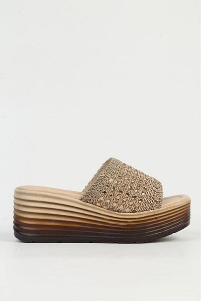 Pierre Cardin PC-54573 Γυναικείες Παντόφλες Καθημερινές Wedge Heel