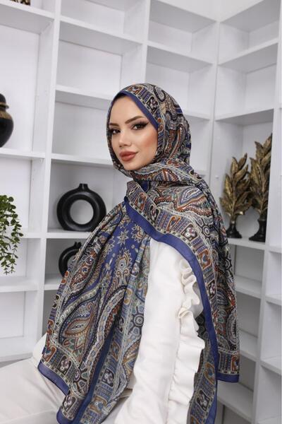 HAR-UM Ticaret Retro Ethnic Pattern Cotton Soft Shawl