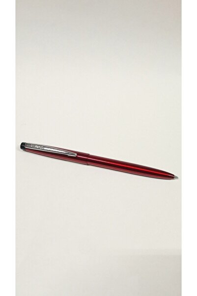 Scrikss Metalik Kırmızı Chrome 108 Mavi Tükenmez Kalem