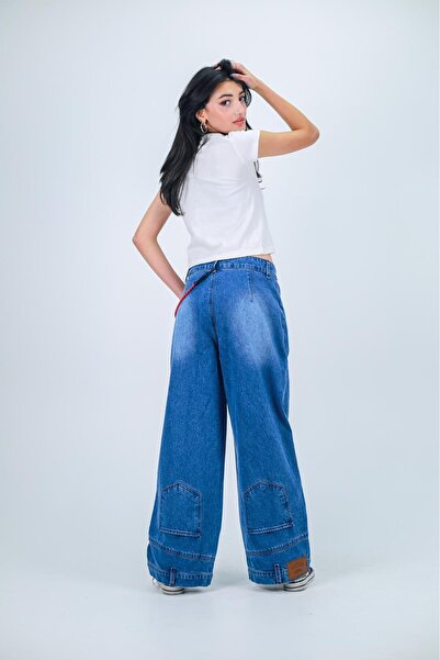 Touz Moda Складні джинси з кишенями