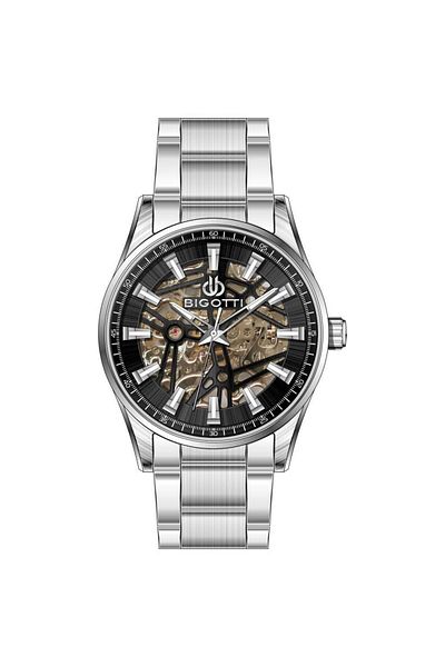 Bigotti Bg.1.10594-2 Battery-Free Automatic Steel Men's Watch