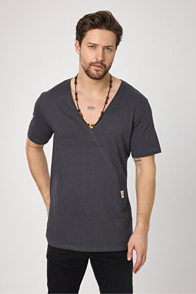 PELİTİSS Tricou cu decolteu adânc