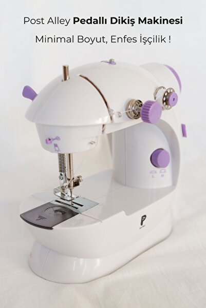 post alley Pedallı Dikiş Makinesi 6w Yüksek Güç, Çok Kullanımlı Taşınabilir
