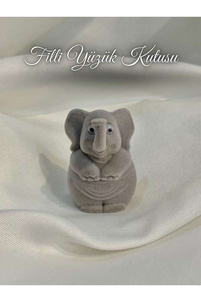 Elifsu Jewelry Fil Şekilli Yüzük Kutusu