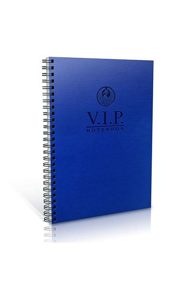 Gıpta VIP Leather Cover Spiral 17x24 140 YpLined Notebook
