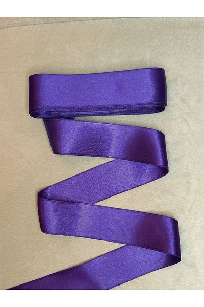 yörük tuhafiye 4 cm Purple Satin Ribbon 10 Meters One Ball,Satin,Seten, Ribbon,Kurdale Rose Bouquet Ribbon