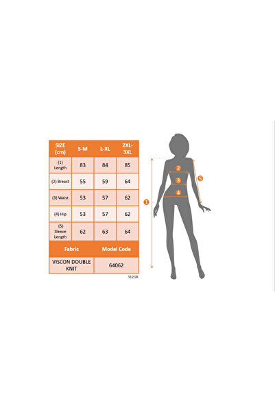 Moka Shopin MokaShopin Γυναικείο μακρυμάνικο φόρεμα με λαιμόκοψη κοντό βισκόζη με δύο κλωστές