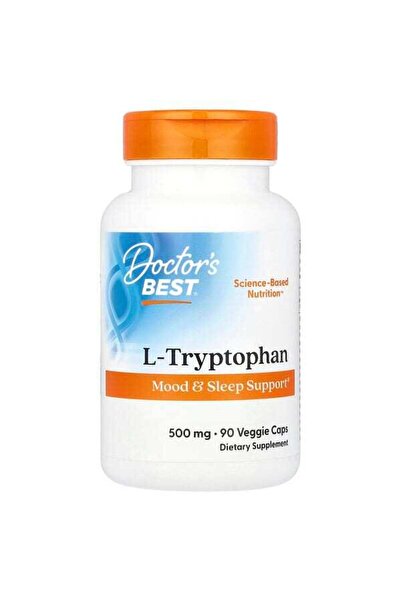 Doctor's Best L-Tryptophan, 90 Veggie Capsules, 500 mg