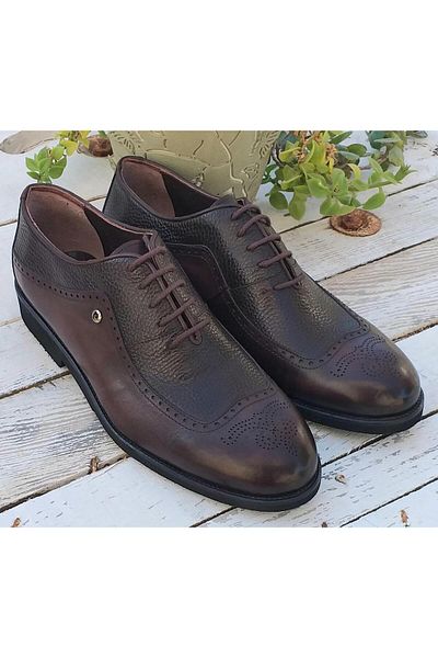 Pierre Cardin Pce-10401 Мъжки ежедневни ексклузивни класически обувки с подметка от естествена кожа Eva