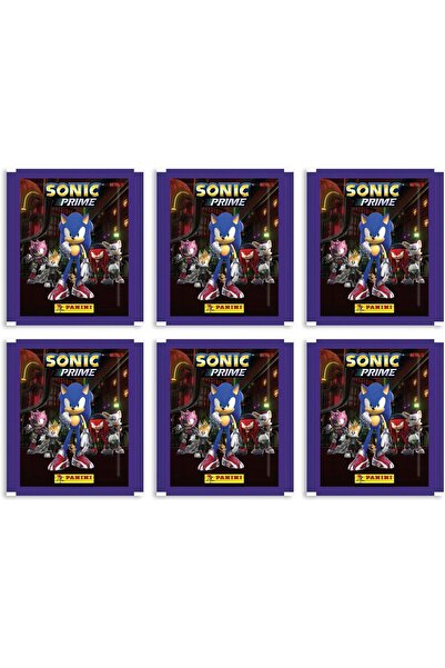 karinabest ملصق سونيك برايم - مجموعة من 6 (30 ملصقًا)