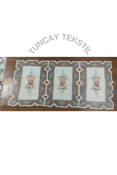 TUNCAY TEKSTİL καρφί δουλειά ορθογώνια κορδέλα δουλειά δρομέας