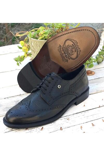 Pierre Cardin Pce-3799094 Ανδρικά παπούτσια από γνήσιο δέρμα διπλής όψης Oxford Classic