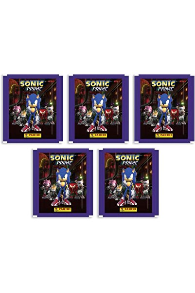 karinabest مجموعة ملصقات سونيك برايم مكونة من 5 قطع - ملصقات ملصقات (25 ملصقًا)