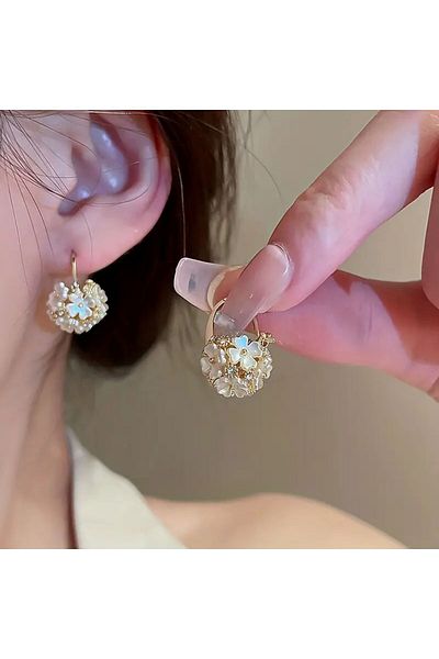 Minnoş Dükkan Flower Earrings