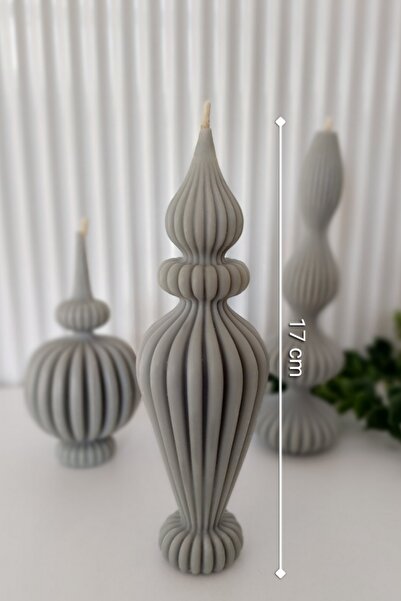 Handmade Hera 3'lü mum seti