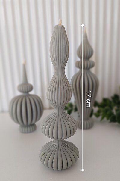 Handmade Hera 3'lü mum seti