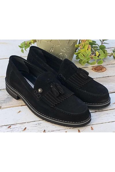 Pierre Cardin Pce-63561 Мъжки класически мокасини от естествена кожа с пискюли