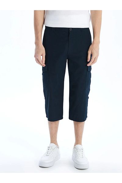 LC Waikiki Ανδρικό σορτς με ρολό LCWAIKIKI Classic Standard Gabardine