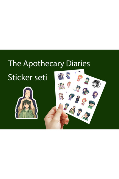 Akumastik The Apothecary Diaries Mao Mao 3,5cm Sticker Seti - AnimeSticker