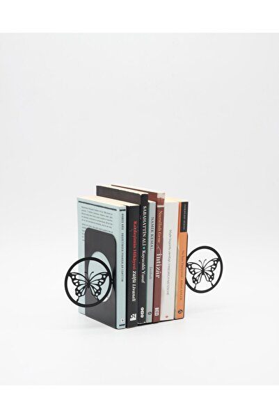 MAVİ TREND Μεταλλικό στήριγμα βιβλίων με σχέδιο πεταλούδας - Βιβλιοθήκη - Δια...