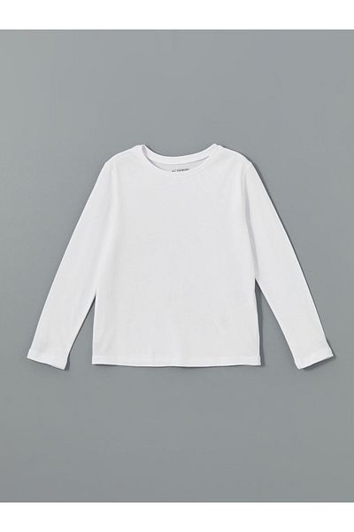 LC Waikiki New Season Crew Neck Girls' T-Shirt - S50543Z4