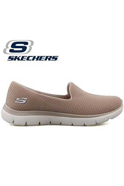 SKECHERS Summits 896123TK حذاء رياضي نسائي كاجوال بيج