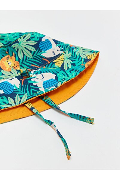 LC Waikiki ECO Karışık Baskılı Erkek Bebek Bucket Şapka