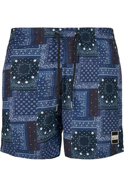 Urban Classics Herren Pattern Swim Shorts