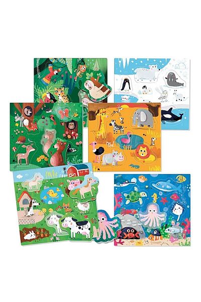 CARIOCA Headu Animals Lotto Puzzle - Mu22847